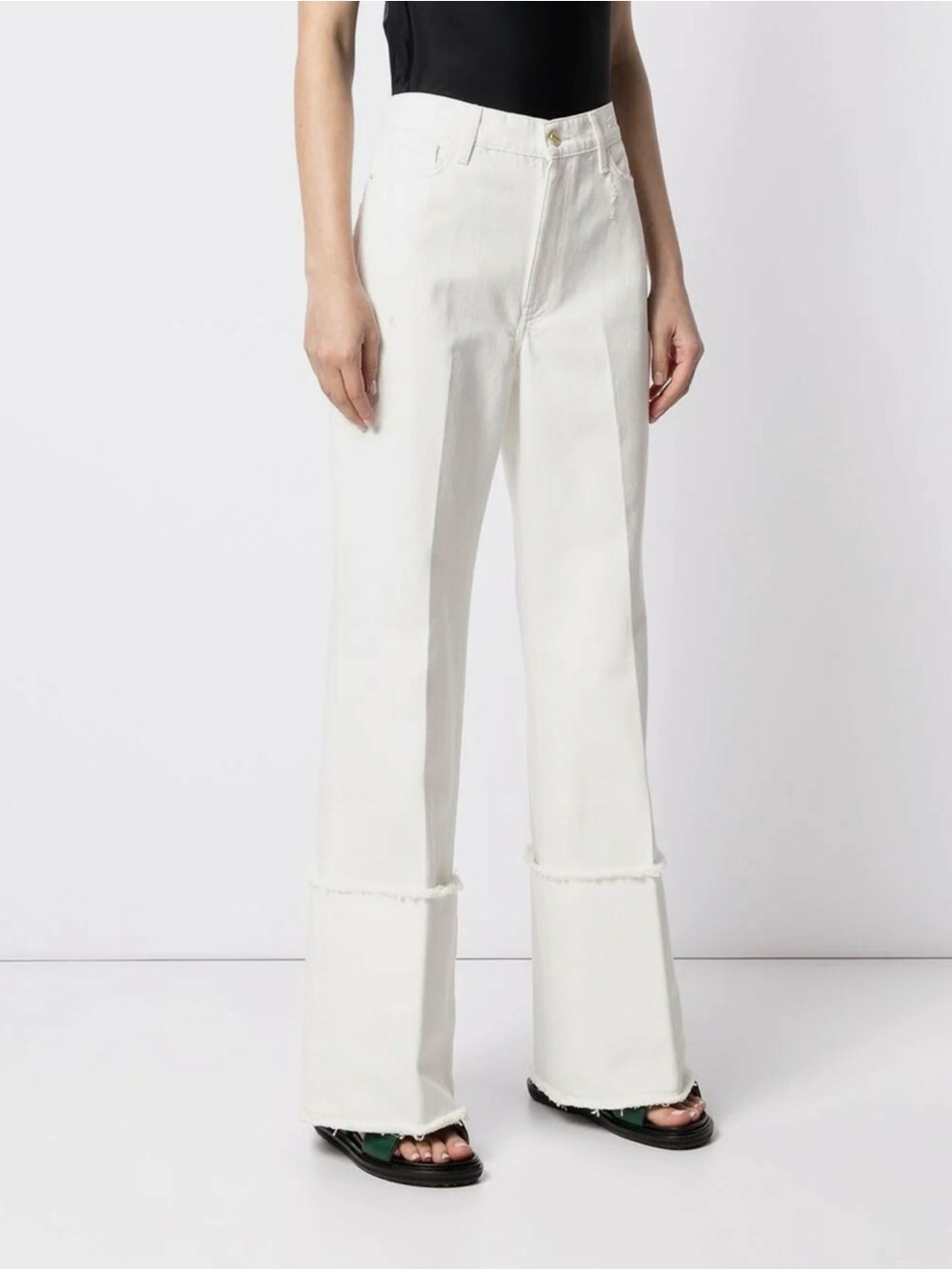 Frame Le Pixie Sailor Palazzo Jeans - Size 28
